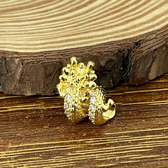 Pandora Chinese Dragon Charm Gold Plate - Picture 2 of 2